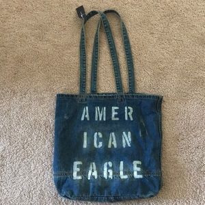 American Eagle Denim Tote